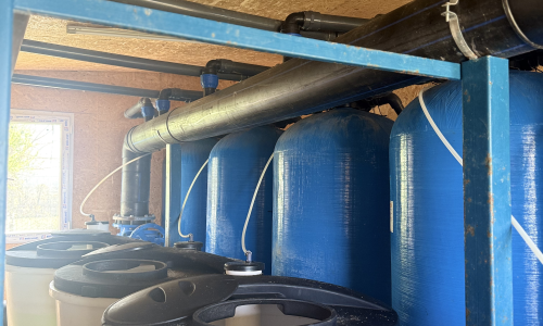 Statie denitrificare si clorinare industriala