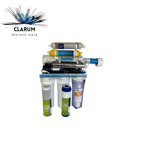 Sistem de filtrare prin osmoza inversa 8 trepte Alkalin si Mineral si UV