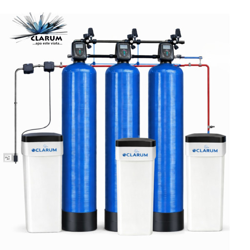 Stație de dedurizare triplex rasina PURE